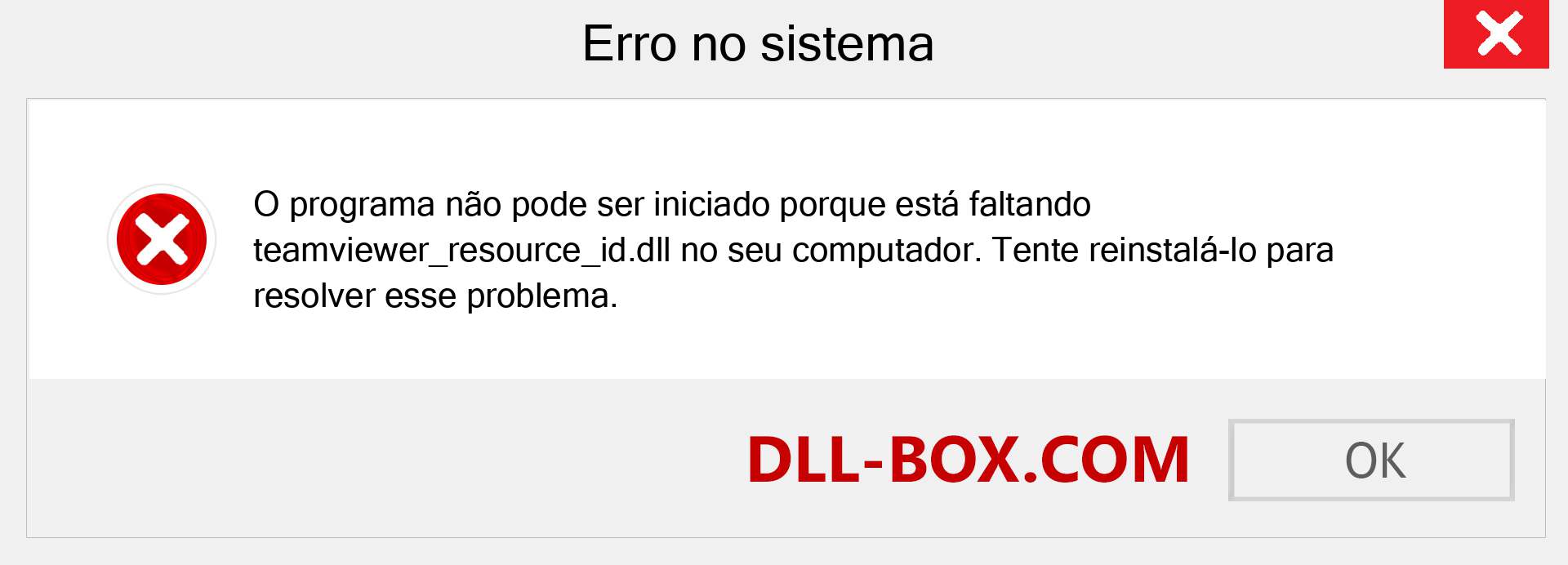 Arquivo teamviewer_resource_id.dll ausente ?. Download para Windows 7, 8, 10 - Correção de erro ausente teamviewer_resource_id dll no Windows, fotos, imagens